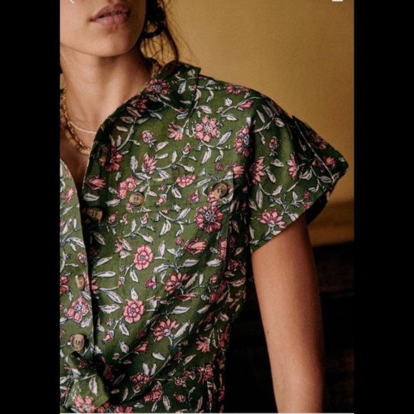Sezane "Soho" playsuit/romper eu36 - Picture 2 of 14
